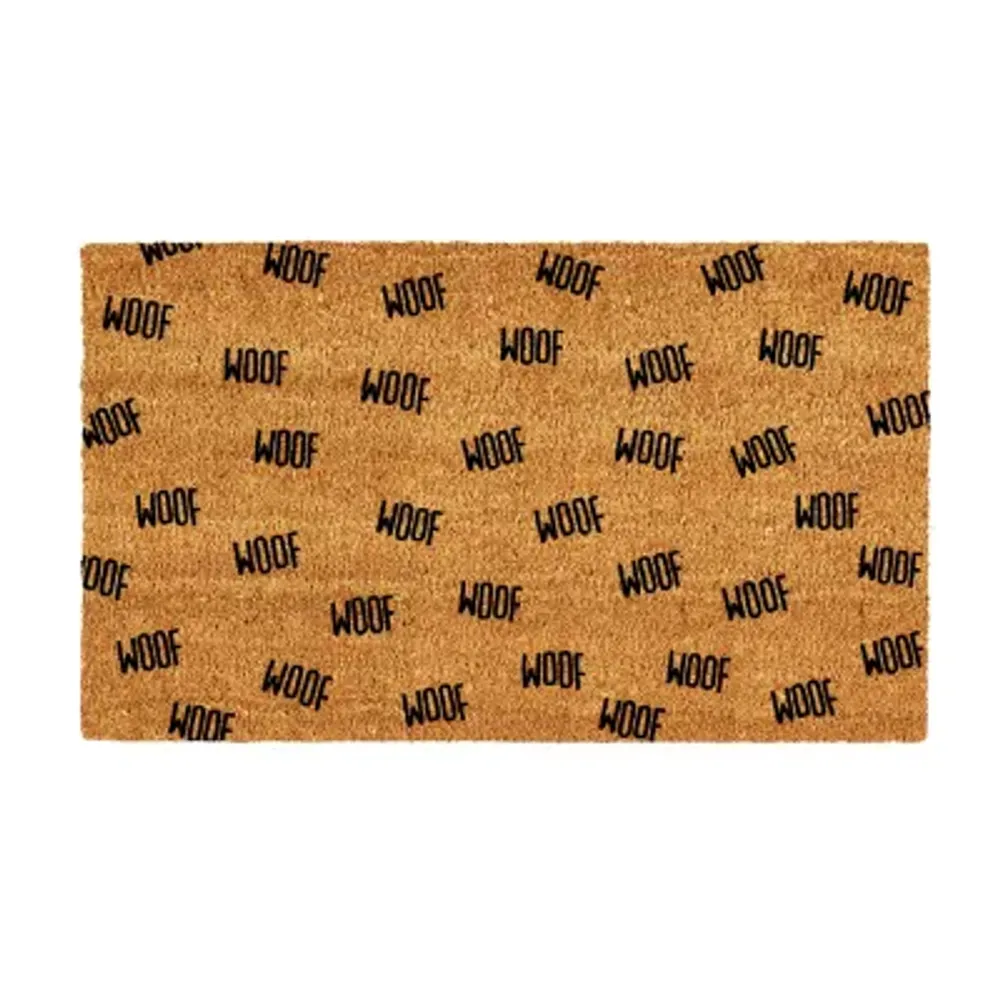 Calloway Mills Lots Of Woof Outdoor Rectangular Doormats