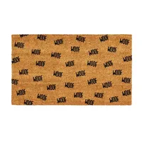 Calloway Mills Lots Of Woof Outdoor Rectangular Doormats