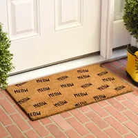Calloway Mills Lots Of Meow Outdoor Rectangular Doormat
