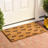 Calloway Mills Lots Of Meow Outdoor Rectangular Doormats