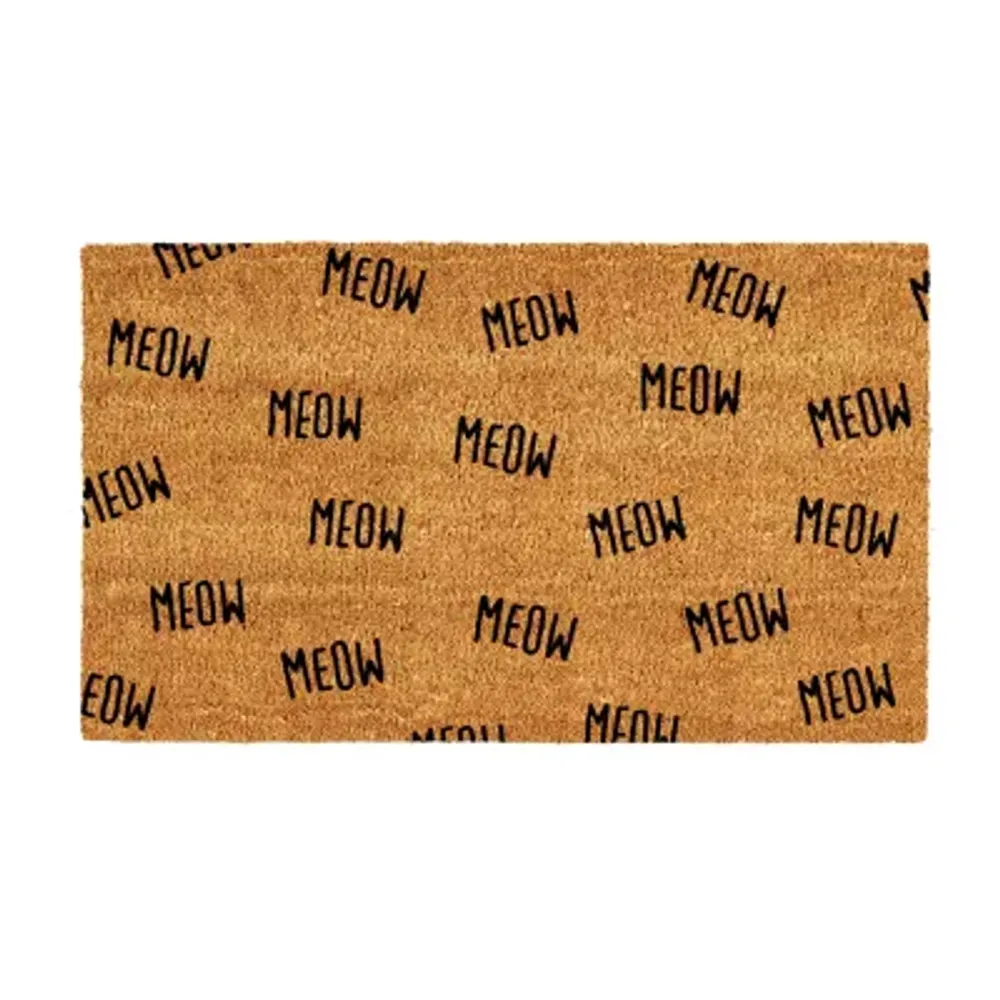 Calloway Mills Lots Of Meow Outdoor Rectangular Doormats