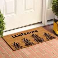 Calloway Mills Pineapple Express Outdoor Rectangular Doormats