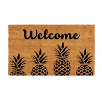 Calloway Mills Pineapple Express Outdoor Rectangular Doormats