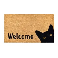 Calloway Mills Kitty Korner Outdoor Rectangular Doormat