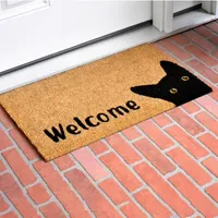 Calloway Mills Kitty Korner Outdoor Rectangular Doormats