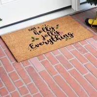 Calloway Mills Holly Jolly Outdoor Rectangular Doormat