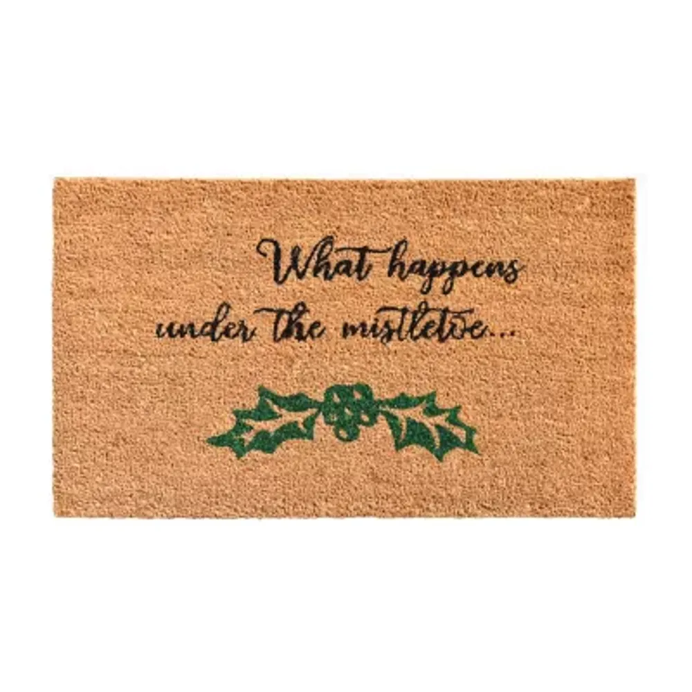 Calloway Mills Mistletoe Outdoor Rectangular Doormats