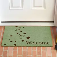 Calloway Mills Fall Welcome Outdoor Rectangular Doormat