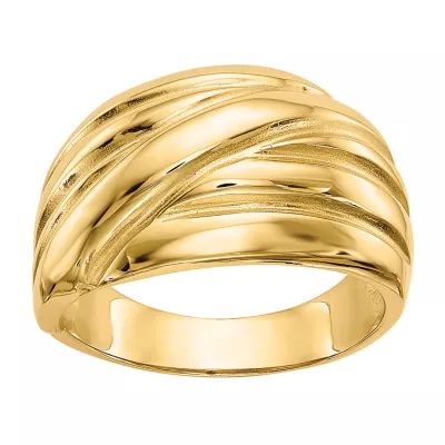 4MM 14K Yellow Gold Band