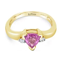 Le Vian® Grand Sample Sale™ Ring featuring 3/4 CT. Bubble Gum Pink Sapphire™ 1/20 CT. set in 14K Honey Gold™