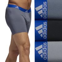 adidas Performance Mens 3 Pack Boxer Briefs