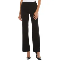 by&by Juniors Womens Magic Waistband Bootcut Suit Pants