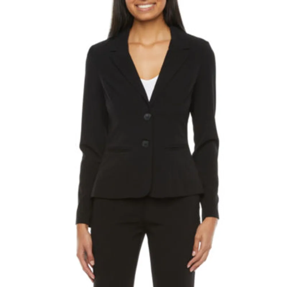 by&by Juniors Womens Regular Fit Suit Blazer