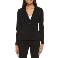 by&by Juniors Womens Regular Fit Suit Blazer