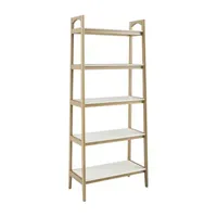 Madison Park Avalon 5-Shelf Standard Bookshelf