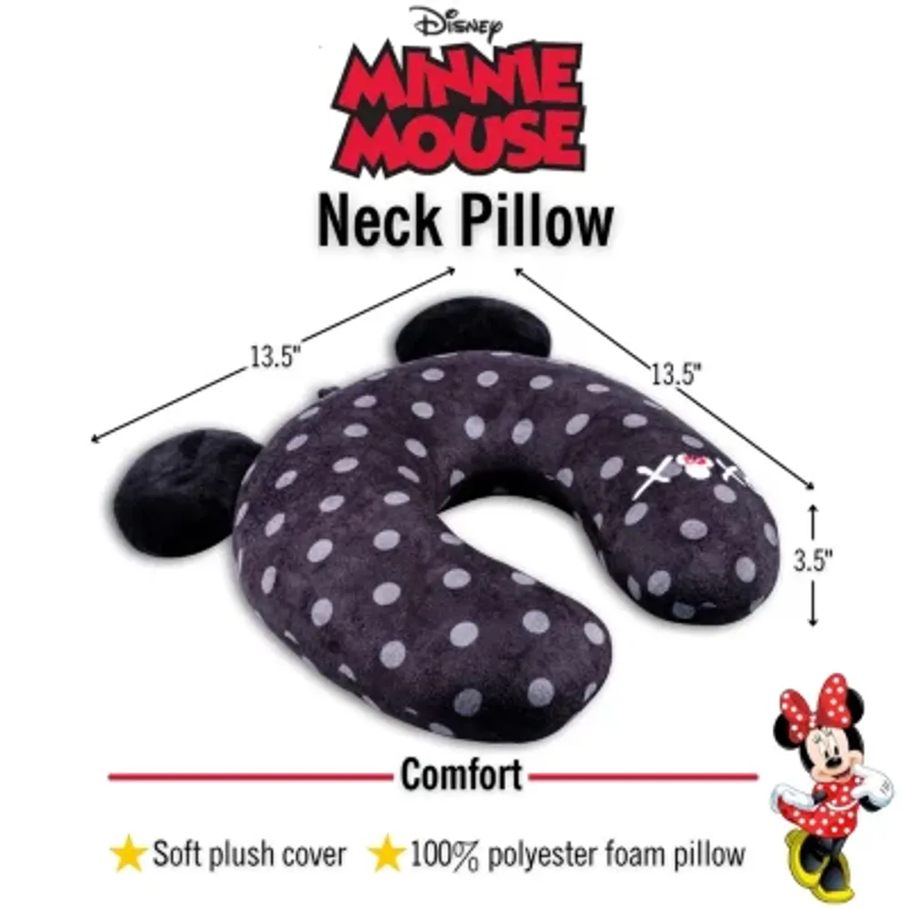 Disney Minnie Mouse Polka Dots Travel Neck Pillow