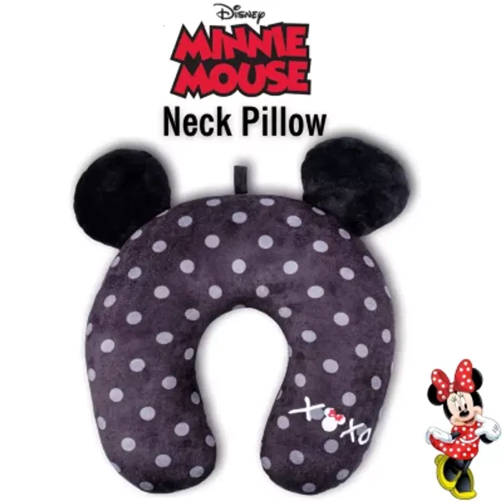 Disney Minnie Mouse Polka Dots Travel Neck Pillow