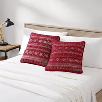 Eddie Bauer Classic Fair Isle 2-pc. Throw Pillow Cover