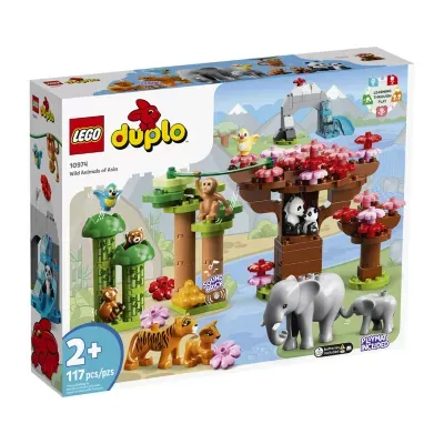 LEGO DUPLO Town Wild Animals of Asia 10974 Building Set (117 Pieces)
