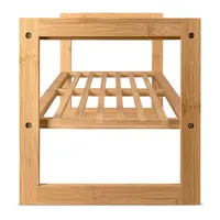 Home Expressions 2-Shelf Bamboo Shoe Racks