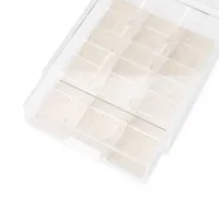 Home Expressions Acrylic 12-Compartment Drawer