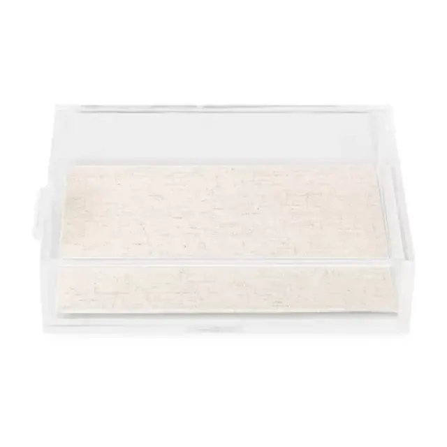 Home Expressions Acrylic Stackable Drawer Jewelry Organizer, Color: White -  JCPenney