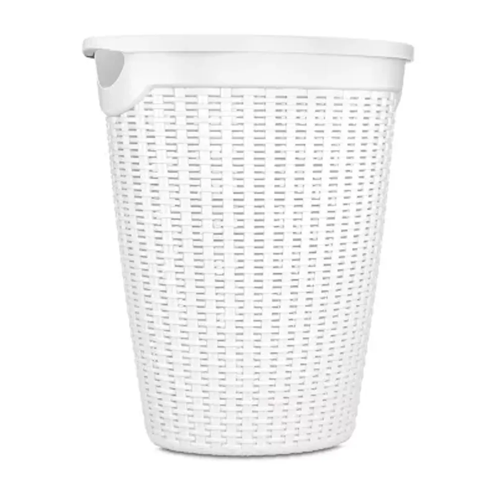 Home Expressions White Sorting Polyester Blend Hamper