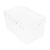 Home Expressions Large Arcylic Storage Bin with Lid
