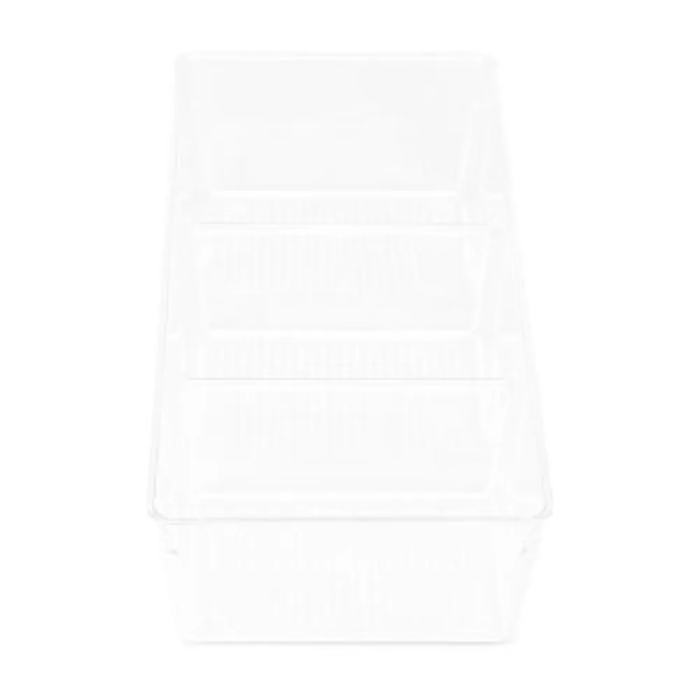 Home Expressions Narrow 3-Compartment Storage Bin