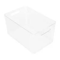 Home Expressions Medium Acrylic Stroage Bin with Lid