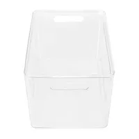 Home Expressions Small Acrylic Storage Bin with Lid