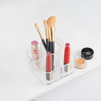 Home Expressions Acrylic 5-Compartment Makeup Organizer