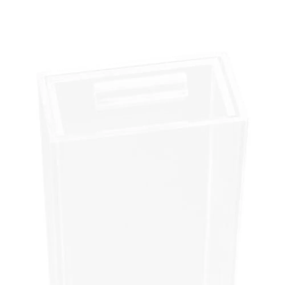 Home Expressions Small Acrylic Makeup 1-Drawer Single Compartment Drawer Storage