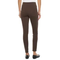 St. John's Bay Womens Mid Rise Ponte Legging Pant