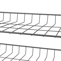 Home Expressions Stackable Iron 2-Shelf Shoe Racks