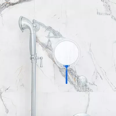 Home Expressions Fog Free Shower Mirror with Hooks