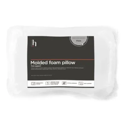 Home Expressions Side Sleeper FirmDensity Memory Foam Pillow