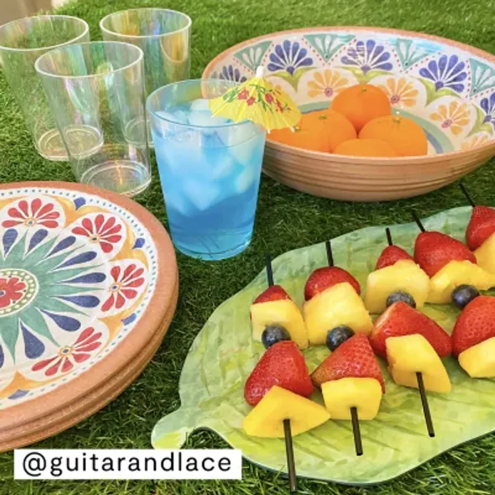 Tarhong Tropical Leaf Bamboo Serving Platter