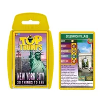 Top Trumps Usa Inc. Usa Top Destinations Bundle Quiz Game Set (New York, Florida, California)