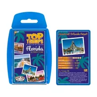 Top Trumps Usa Inc. Usa Top Destinations Bundle Quiz Game Set (New York, Florida, California)