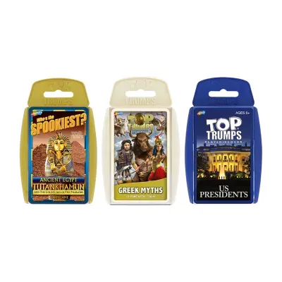 Top Trumps Usa Inc. Card Game Bundle - Interesting History