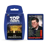 Top Trumps Usa Inc. Card Game Bundle - Red, White & Blue (The United States, Washington Dc, US Presidents)