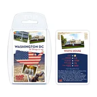 Top Trumps Usa Inc. Card Game Bundle - Red, White & Blue (The United States, Washington Dc, US Presidents)