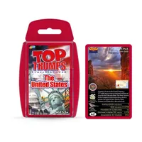 Top Trumps Usa Inc. Card Game Bundle - Red, White & Blue (The United States, Washington Dc, US Presidents)