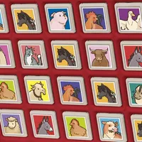 Top Trumps Usa Inc. Match - The Crazy Cube Game - Farm Pets 40-pc. Board Game