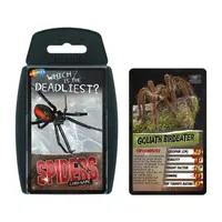 Top Trumps Usa Inc. Bundle Card Game Bundle - Creepy & Crawley (Bugs; Spiders; Snakes) 60-pc. Card Game