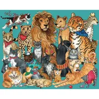 Hart Puzzles Cats, Cats, Cats By Sherri Buck Baldwin, 24 X 30 1000 Piece Puzzle