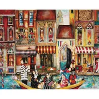 Hart Puzzles Bad Habits In Venice By Jennifer Garant, 24 X 30 1000 Piece Puzzle