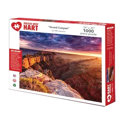 Hart Puzzles Grand Canyon By Ow Lawrence, 24 X 30 1000 Piece Puzzle