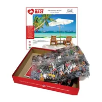 Hart Puzzles The Perfect Beach By Ow Lawrence, 24 X 30 1000 Piece Puzzle